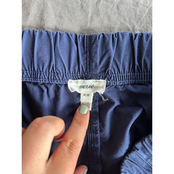 Aerie Navy Paperbag Joggers - Medium - Picture 6 of 6